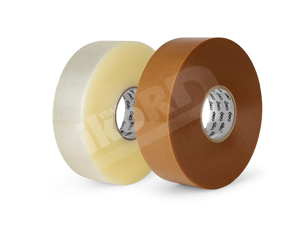 Samoljepljiva pakirna traka, 50mm/990m, prozirna, solvent